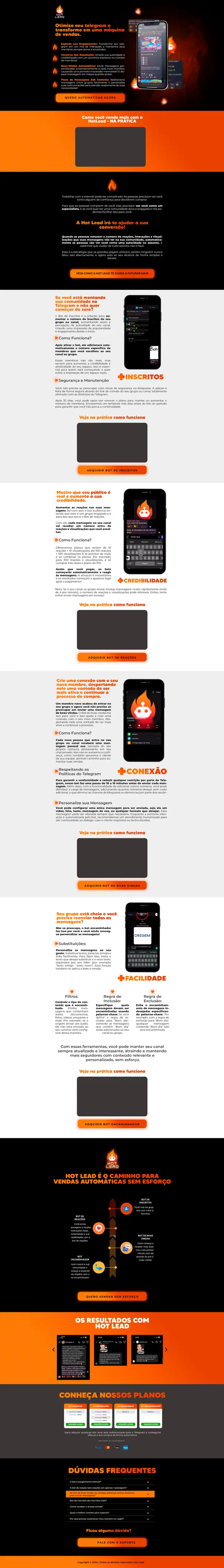 Hot Lead: projeto criado pela ROI