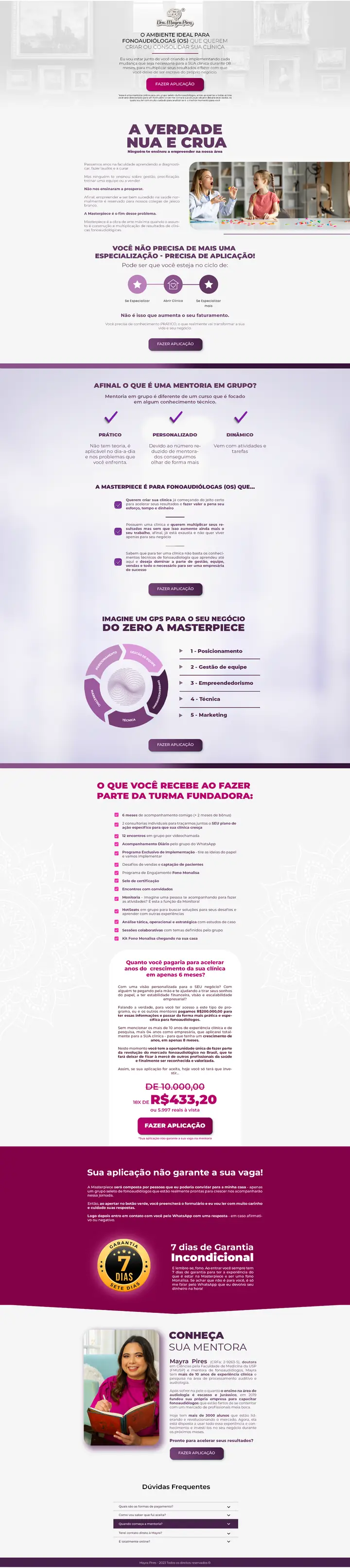 Mayra - Mentoria: projeto criado pela ROI
